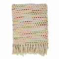 Kd Vestidor 50 x 60 in. Confetti Design Oblong Throw Blanket, Multi Color KD3763470